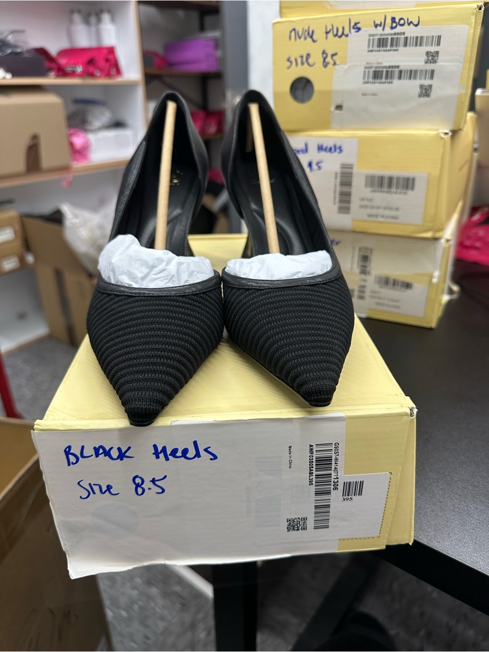 COSYISLAND black heels